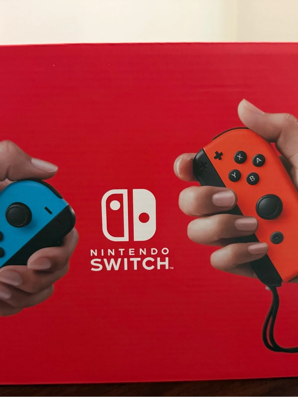 Nintendo Switch Console with Blue & Red Joy-Con Controllers NIB